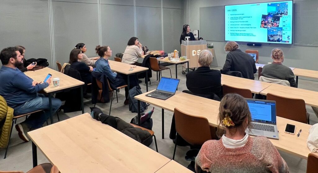 Diana presenterte året som gikk. Foto: Kjersti Grut